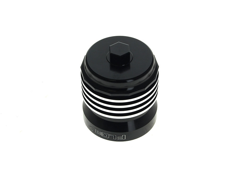 FLO Reusable Oil Filter - Black. Fits Pan America 2021up, Sportster S 2021up and Nightster 975 2022up - Ultra Cool
