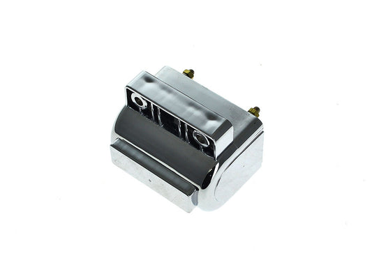Ignition Coil - Chrome. Fits Big Twin & Sportster 1965-1998 with Points - V-Factor