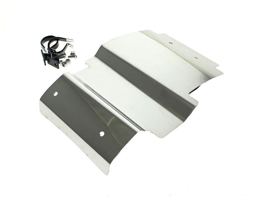 Debris Deflector Splash Guard - Stainless Steel. Fits Softail 2008-2010 - V-Factor
