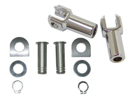 Footpeg Mount Clevis Set. Fits Softail 2007-2017 - V-Factor