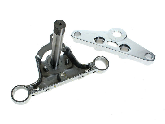 Triple Tree Kit - Chrome. Fits FX Softail 1984-1999 & FXWG 1980-1986 - V-Factor