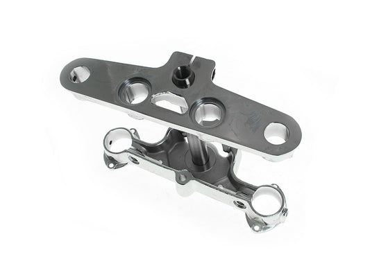 Triple Tree Kit - Chrome. Fits FL Softail 1986-1999 - V-Factor