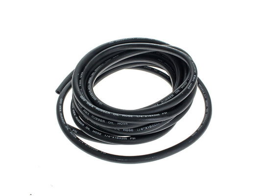 1/4in. Black Fuel Line - 25 Foot Roll - V-Factor