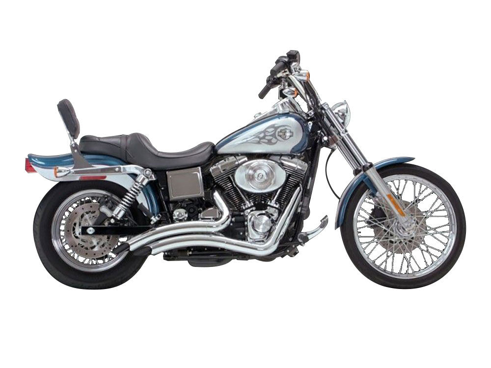 Big Radius Exhaust - Chrome. Fits Dyna 1991-2005. - Vance And Hines
