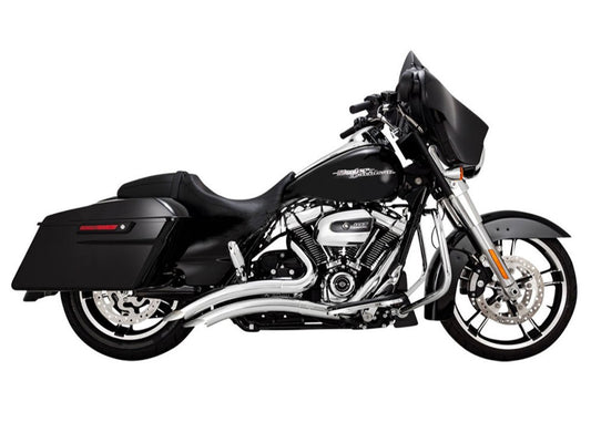 Big Radius Exhaust - Chrome. Fits Touring 2017up - Vance And Hines
