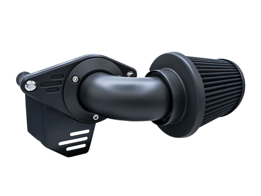 90deg VO2 Falcon Air Cleaner Kit - Matte Black. Fits CVO Touring 2023up, Street Glide & Road Glide 2024up, Touring 2025up & Softail 2025up - Vance And Hines