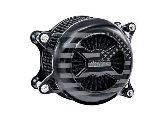 VO2 America Air Cleaner Kit - Black. Fits Touring 2017-2024 & Softail 2018-2024 - Vance And Hines