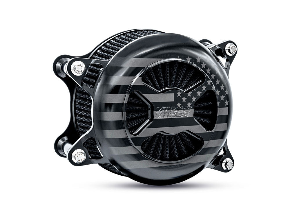 VO2 America Air Cleaner Kit - Black. Fits CVO Touring 2023up, Street Glide & Road Glide 2024up, Touring 2025up & Softail 2025up - Vance And Hines