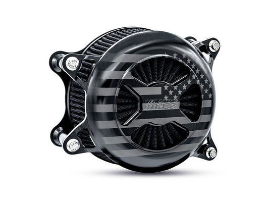 VO2 America Air Cleaner Kit - Black. Fits CVO Touring 2023up, Street Glide & Road Glide 2024up, Touring 2025up & Softail 2025up - Vance And Hines