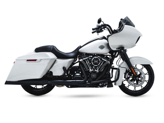 4.5in. Backslash Slip-On Mufflers - Black. Fits Touring 2017up - Vance And Hines