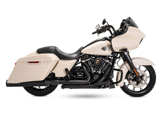 Dresser Duals Right Side Tuck & Under Headers - Black. Fits Touring 2017up - Vance And Hines