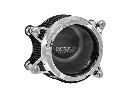 VO2 Insight Air Cleaner Kit - Chrome. Fits Touring 2017-2024 & Softail 2018-2024 - Vance And Hines