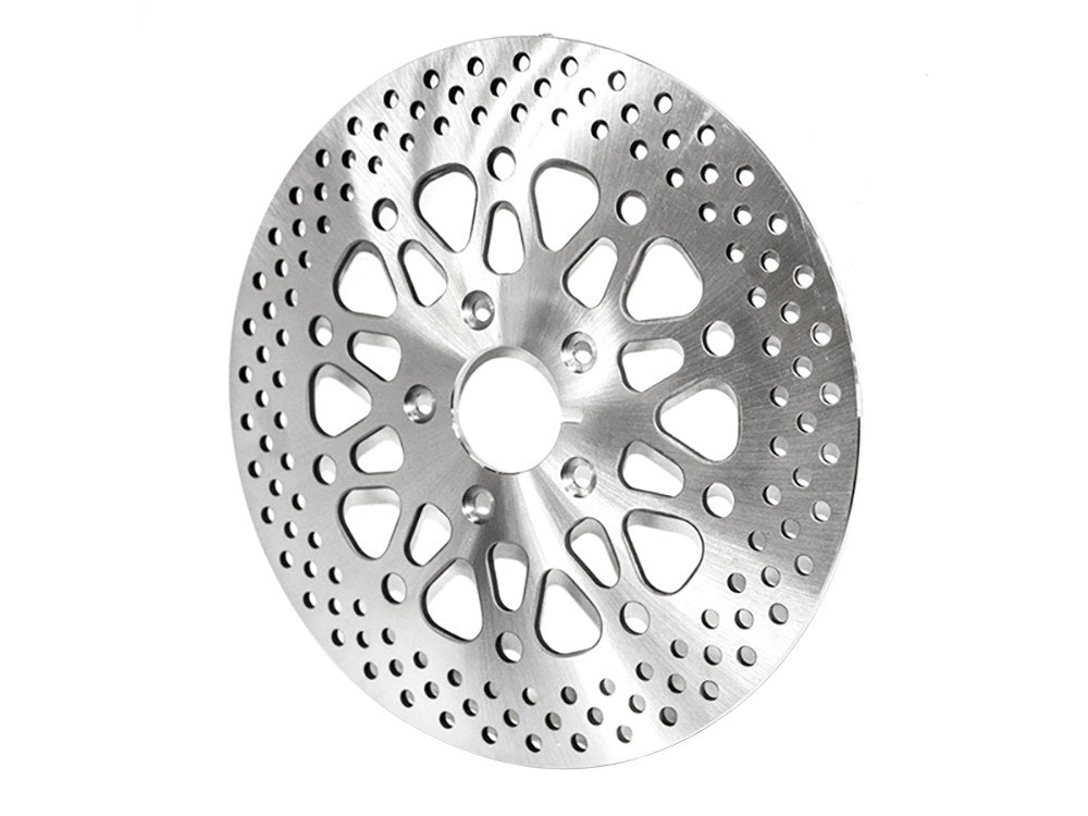 11.5in. Front Disc Rotor - Bright Stainless Steel. Fits Big Twin & Sportster 1984-1999. - Wilwood Engineering
