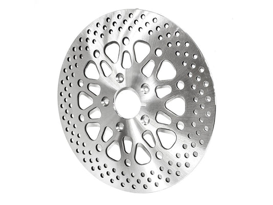 11.5in. Front Disc Rotor - Bright Stainless Steel. Fits Big Twin & Sportster 1984-1999. - Wilwood Engineering