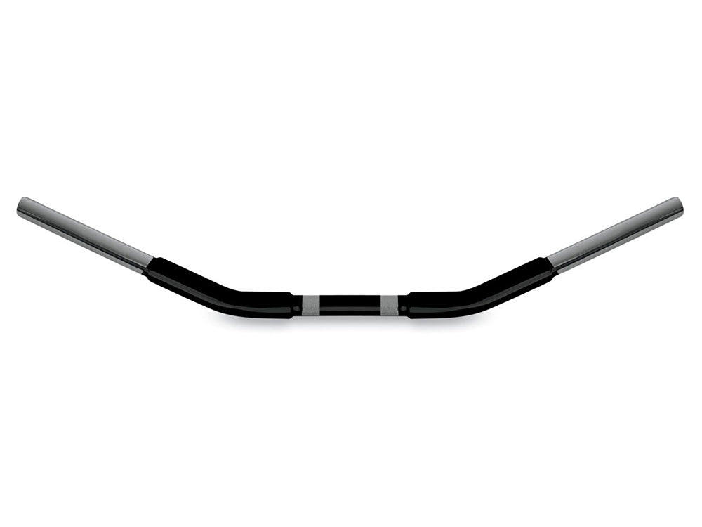 1-1/4in. Chubby Flat Dragster Handlebar - Gloss Black. - Wild 1 Handlebars