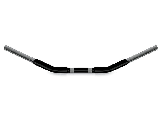 1-1/4in. Chubby Flat Dragster Handlebar - Gloss Black. - Wild 1 Handlebars