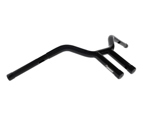 10in. x 1-1/4in. Chubby Psycho Street Fighter Handlebar - Gloss Black. - Wild 1 Handlebars