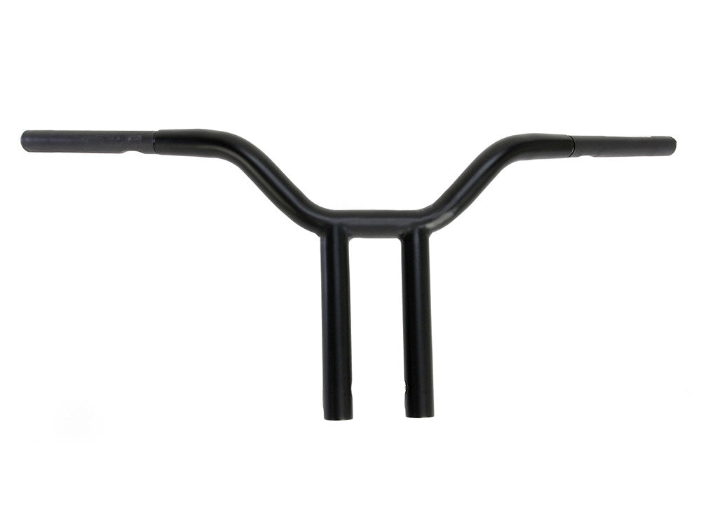 12in. x 1-1/4in. Chubby Psycho Street Fighter Handlebar - Gloss Black. - Wild 1 Handlebars
