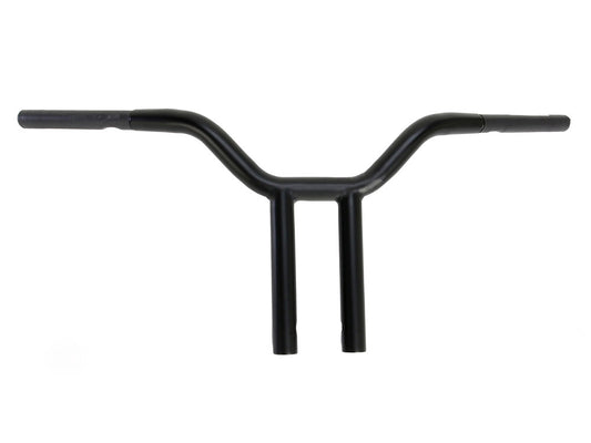 12in. x 1-1/4in. Chubby Psycho Street Fighter Handlebar - Gloss Black. - Wild 1 Handlebars
