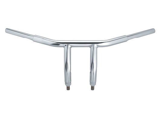 6in. x 1-1/4in. Chubby Drag T-Bar Handlebar - Chrome. Fits OEM Softail Springer 1988-2009 - Wild 1 Handlebars