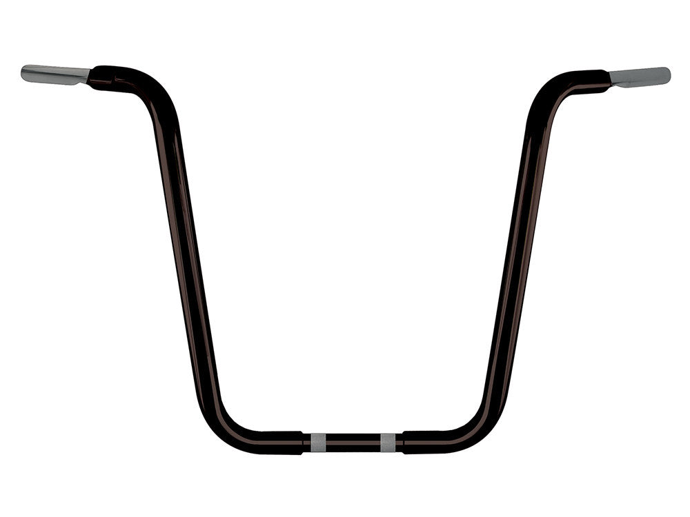18in. x 1-1/4in. Chubby Ape Hanger Handlebar - Gloss Black. - Wild 1 Handlebars