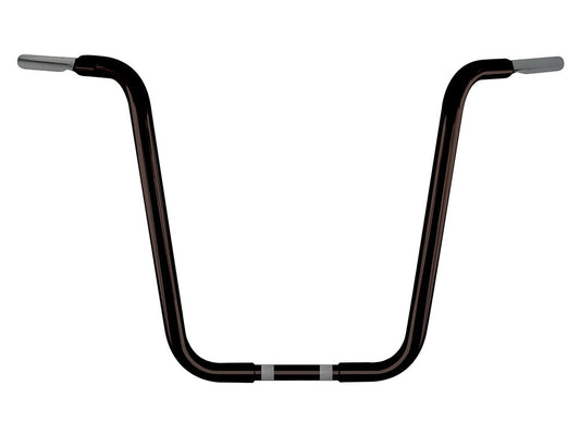 18in. x 1-1/4in. Chubby Ape Hanger Handlebar - Gloss Black. - Wild 1 Handlebars