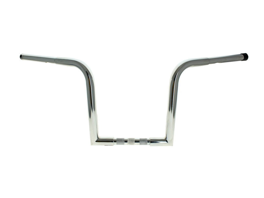 12in. x 1-1/4in. Chubby OutlawZ Ape Hanger Handlebar with Narrow Bottom - Chrome. - Wild 1 Handlebars