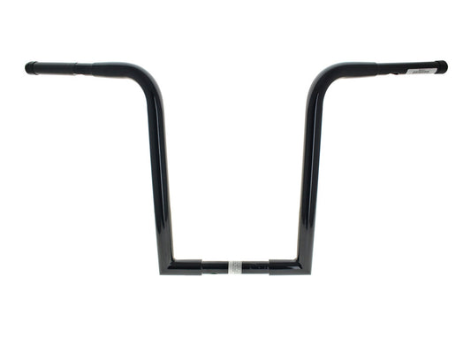 16in. x 1-1/4in. Chubby OutlawZ Ape Hanger Handlebar with Narrow Bottom - Gloss Black. - Wild 1 Handlebars