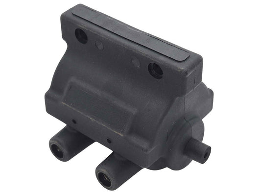 Ignition Coil - Black. Fits Big Twin & Sportster 1965-1998 with Points. - Walker Products